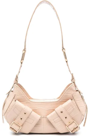 BIASIA Bolso Y2K con efecto de piel de crocodilo
