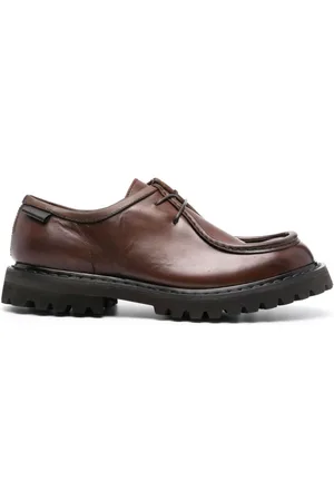 Premiata Zapatos derby con tacón de 40 mm