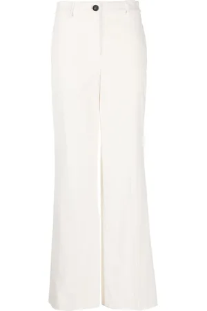 LORENA ANTONIAZZI Pantalones anchos de talle alto