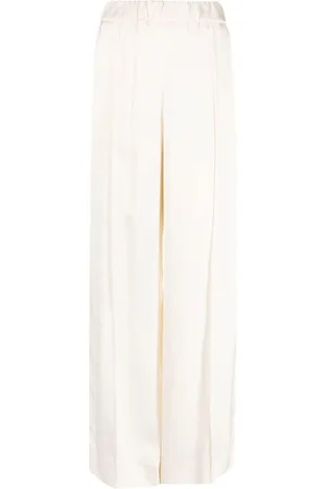 Jil Sander Pantalones acampanados con pinzas