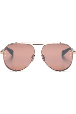 Balmain Gafas de sol Captaine con montura oval