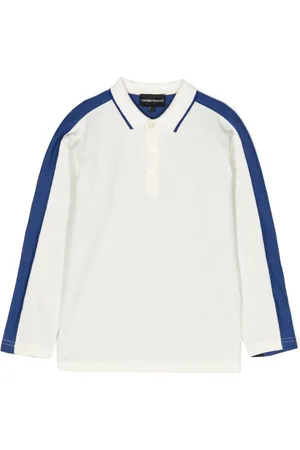 Emporio Armani Polo con logo bordado