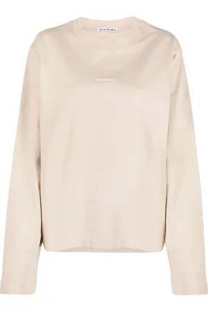 Acne Studios Camiseta con logo estampado