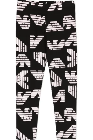 Emporio Armani Leggins con monograma estampado