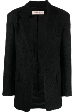 BLANCA Blazer con acabado texturizado
