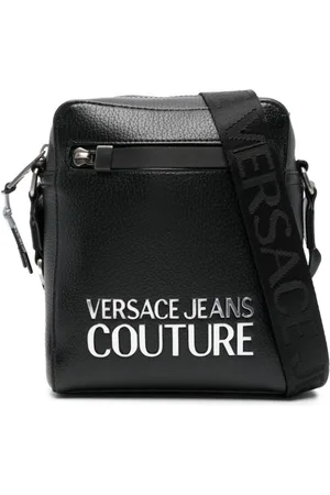 VERSACE Bolso messenger con letras del logo
