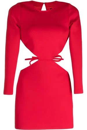 Cynthia Rowley Vestido corto con abertura