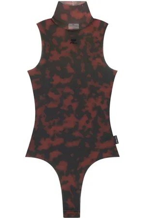 Courrèges Body con cuello alto