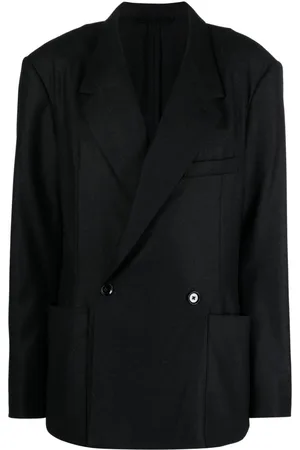 LEMAIRE Blazer de cachemira con doble botonadura
