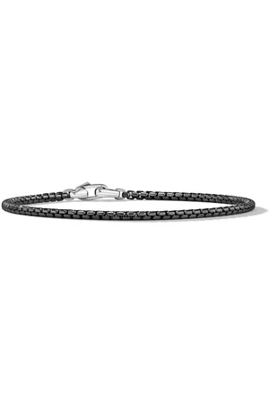 David Yurman Pulsera Box Chain de 2.7 mm en plata de ley