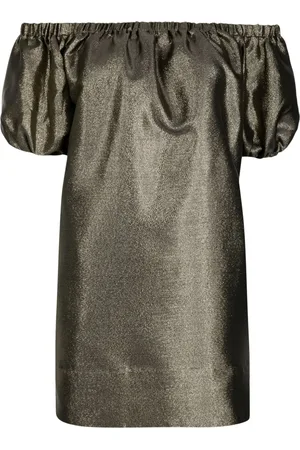 Cynthia Rowley Vestido corto con hombros descubiertos