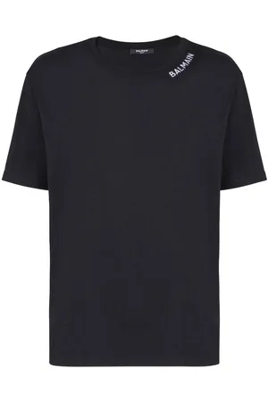 Balmain Camiseta con logo bordado