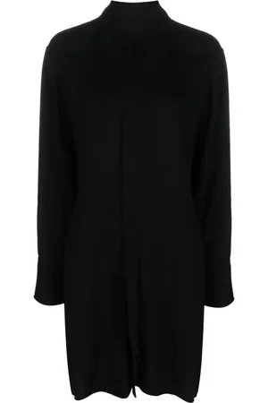 YOHJI YAMAMOTO Vestido camisero a capas