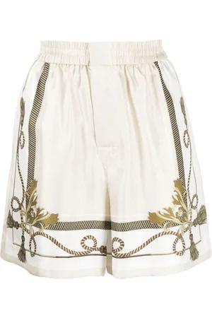 Alexander Wang Pantalones cortos con motivo Barroco