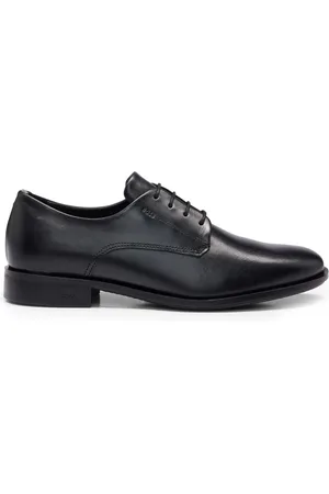 HUGO BOSS Zapatos derby con puntera de almendra