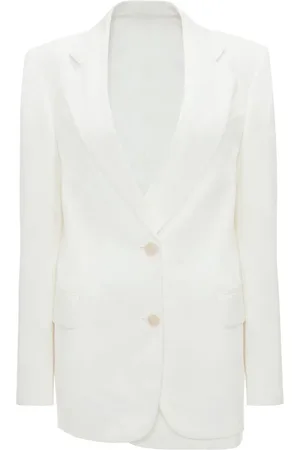 Victoria Beckham Blazer asimétrico con doble capa