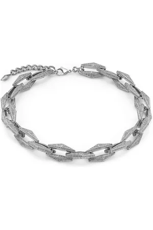 Jimmy Choo Collar Diamond Chain con cristales