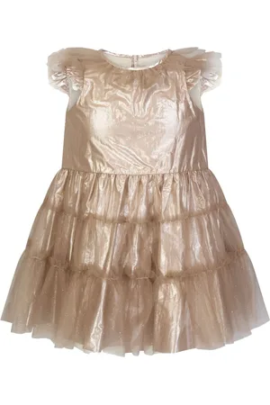 BONPOINT Vestido corto Charabia con purpurina