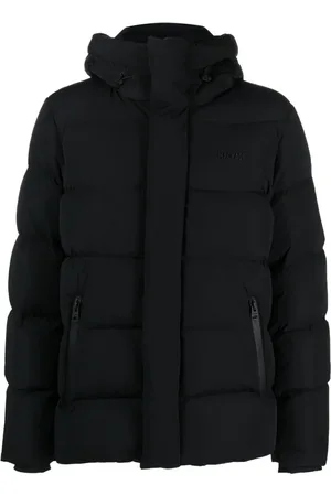 Mackage Plumífero con logo en relieve
