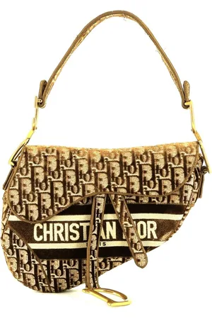 Dior Bolso de mano Oblique Saddle 2020 pre-owned