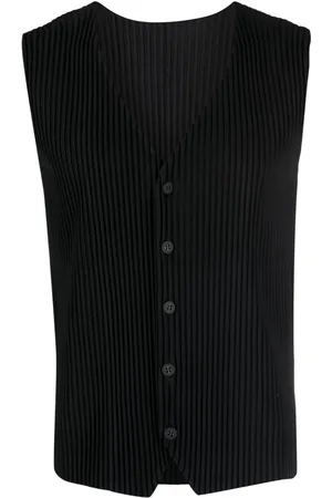 Issey Miyake Chaleco plisado