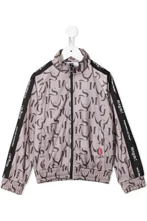 Msgm Chaqueta de chándal con logo