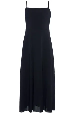 ERES Vestido largo Mila con cuello cuadrado