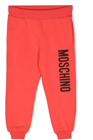 Moschino Pantalones de chándal con logo