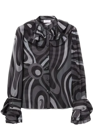 Puccini Camisa con estampado Marmo