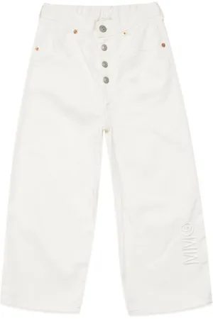 Maison Margiela Vaqueros anchos con cinturilla elástica