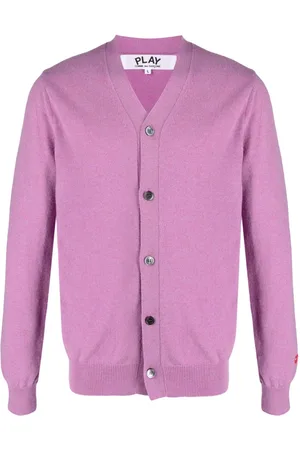 Comme des Garçons Cárdigan con parche Heart