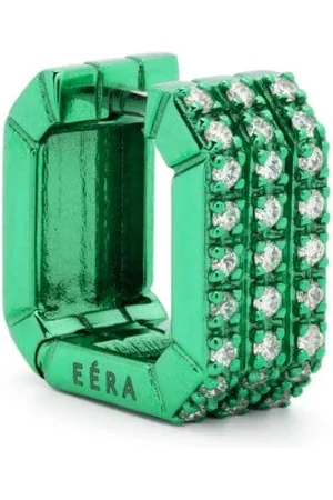 Eera Pendiente Candy en oro blanco de 18kt con diamantes