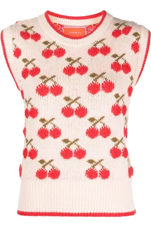 La DoubleJ Chaleco con estampado Cherry