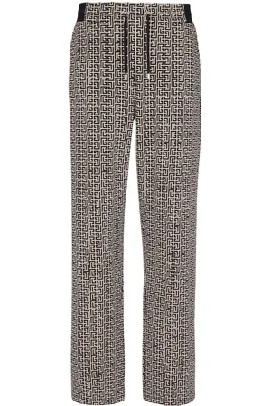 Balmain Pantalones de chándal con monograma