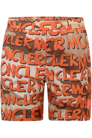 Moncler Bañador con logo estampado