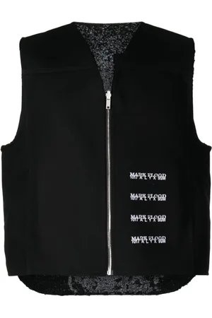 1017 ALYX 9SM Slogan-pattern embroidered vest