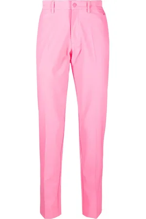 J Lindeberg Pantalones rectos de talle medio