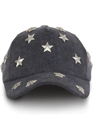 Balmain Gorra vaquera con apliques de estrellas
