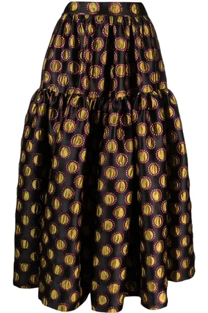 La DoubleJ Falda Oscar con estampado gráfico