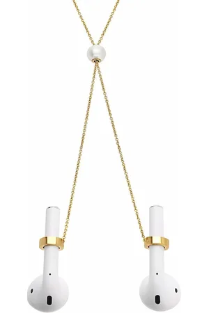 DELFINA DELETTREZ Collar Pearl Sonic en oro amarillo de 18 ct