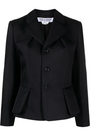 Comme des Garçons Blazer texturizado con botones