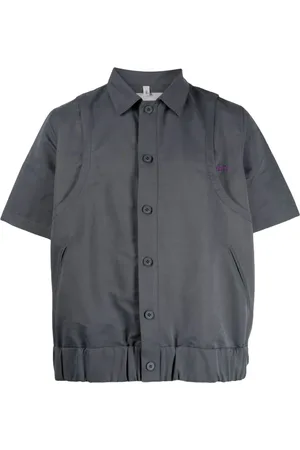 Off-Duty Camisa con paneles y manga corta