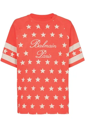 Balmain Camiseta Signature Stars