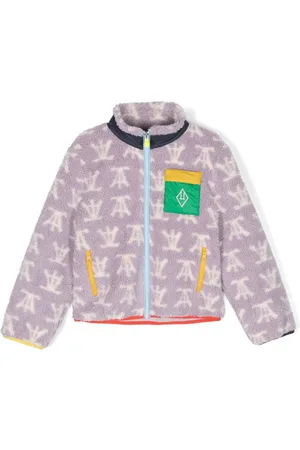 The Animals Observatory Chaqueta con logo bordado y cremallera