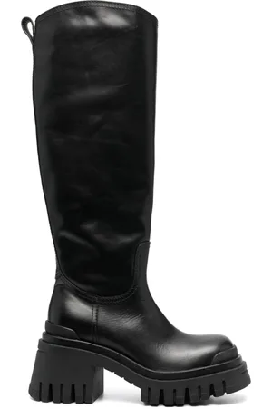 Premiata Botas Butterfly con cremallera lateral