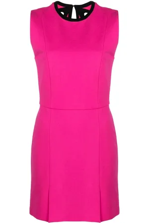 Msgm Vestido corto con lazo y aberturas