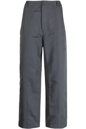 Off-Duty Pantalones rectos con logo bordado