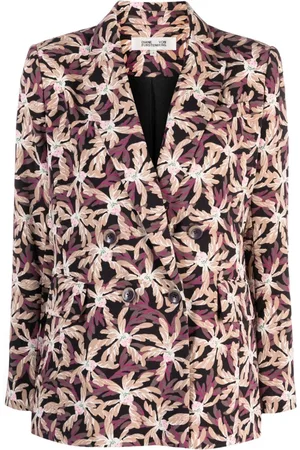 Diane von Furstenberg Blazer Gloria con motivo floral