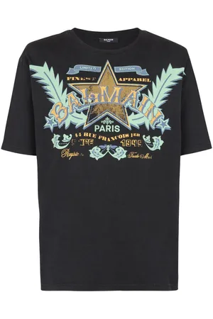 Balmain Camiseta con estampado Western