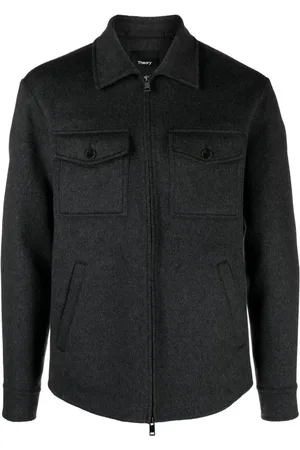 THEORY Sobrecamisa con cremallera